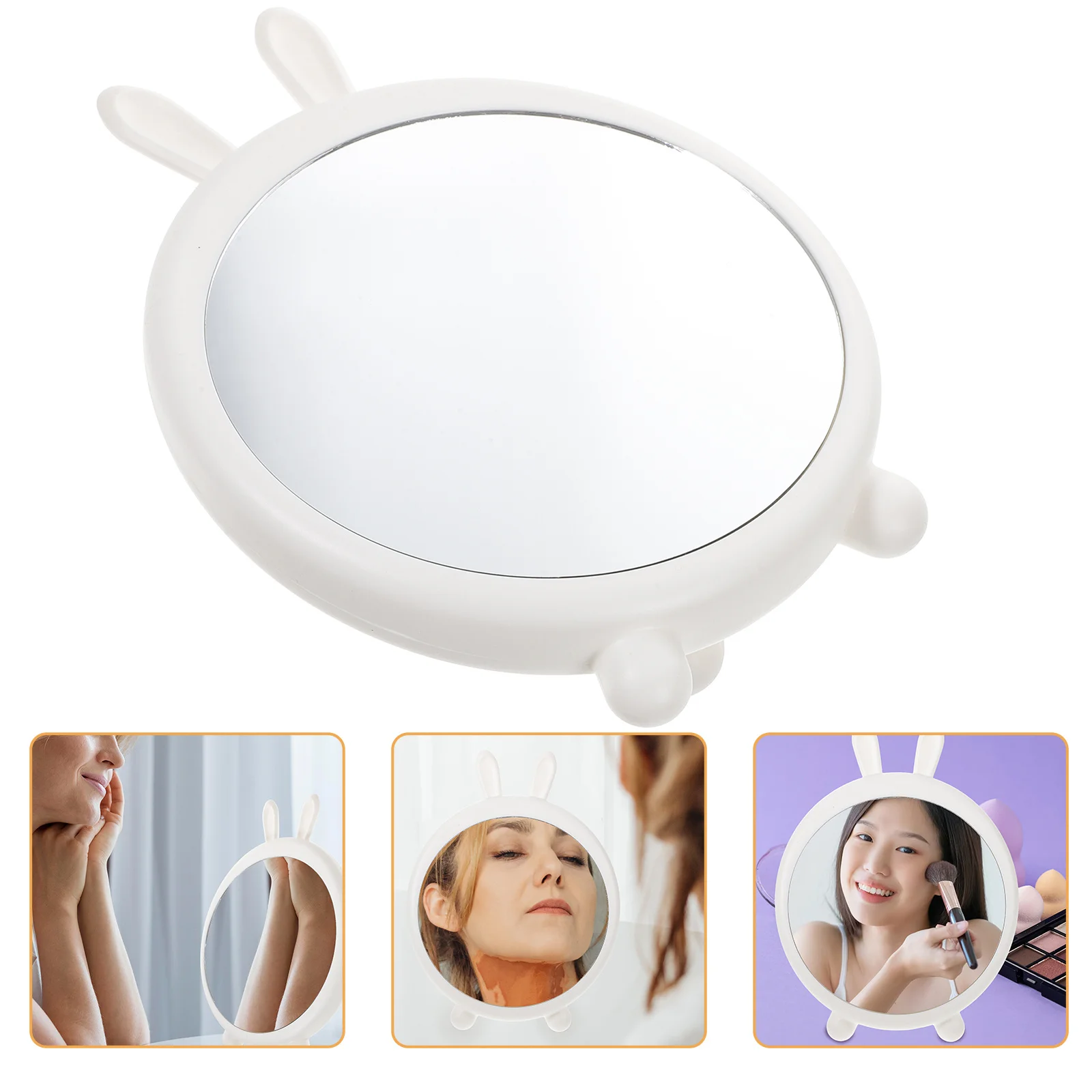 

Unique Makeup Mirror Lady Small Tool Home Desktop Table Simple Tabletop Household