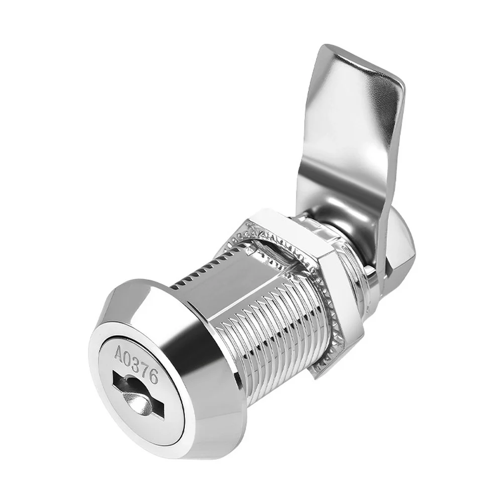 Cabinet Door Lock Made of Zinc Alloy Featuring Copper Core for File Cabinets Storage Cabinets and Metal Locker Installations - view 4