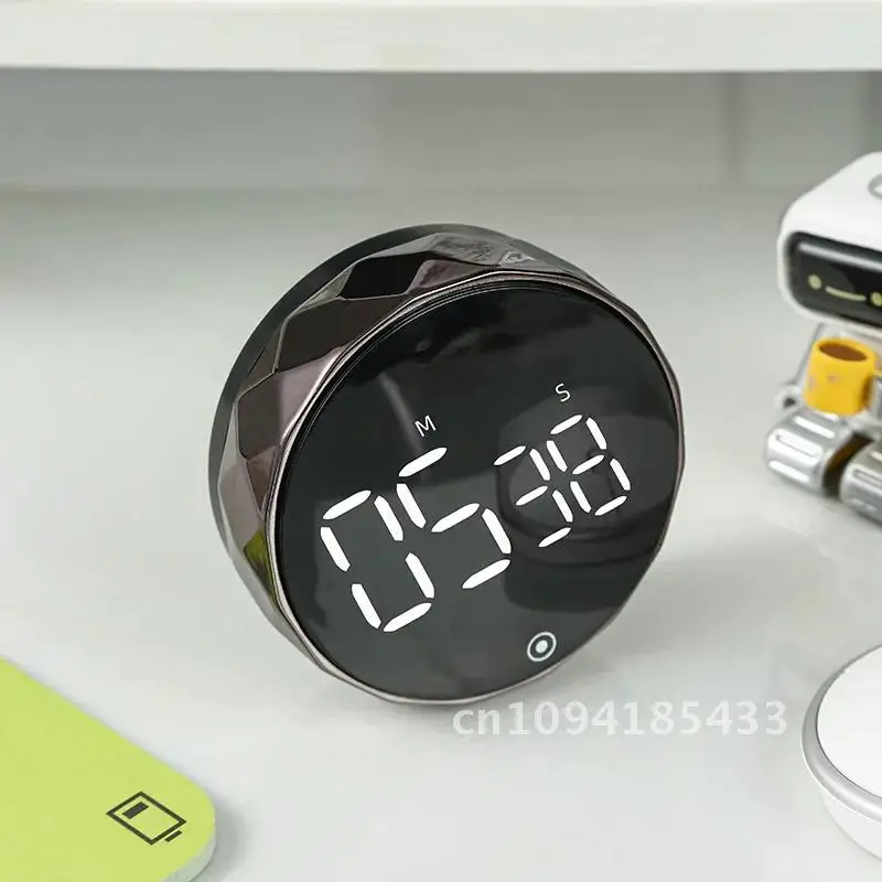 Magnetic Kitchen Timer Digital Timer Cooking Baking Shower Study Stopwatch Led Counter Alarm Remind Manual Electronic Countdown