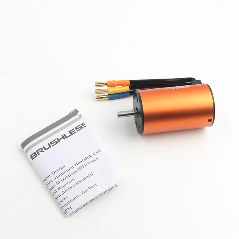FATJAY RC Hobby 3660-3300KV-4T 2-4S Batteria Impermeabile Brushless Sensorless Inrunner 4 poli Modello Parti di Motore per RC Auto Barca