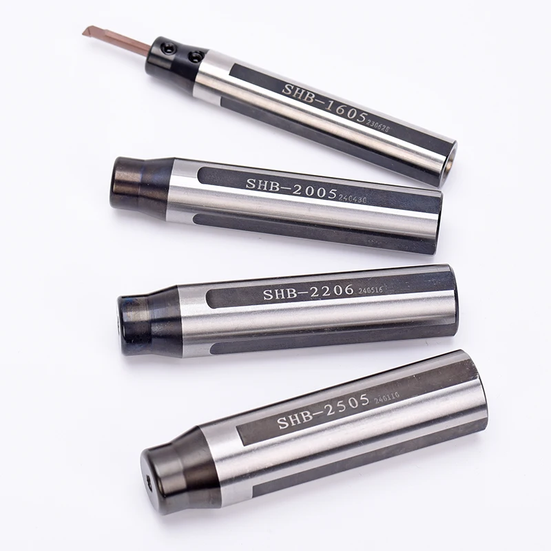 

Набор ножей с ЧПУ небольшого диаметра с внутренним отверстием SHB12/16/20/25, зажим для токарного инструмента, противоударный зажим, диаметр держателя инструмента, режущий кронштейн