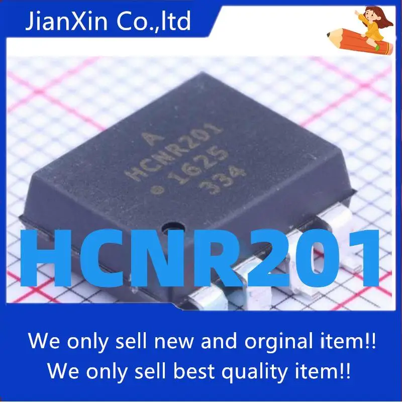 

10pcs 100% orginal new Optocoupler HCNR201 patch has SOP-8 high linearity optocoupler