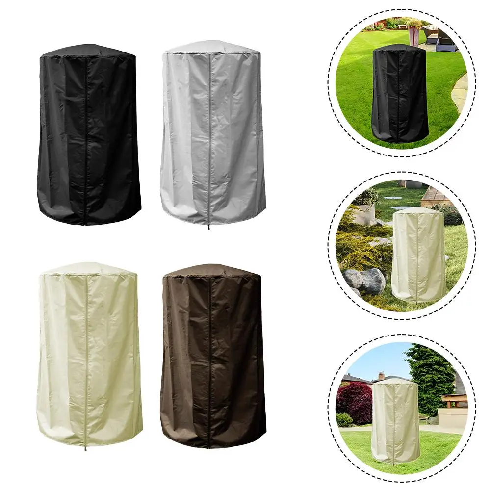 

210D 61 * 96.5cm Outdoor Waterproof Sunscreen Rainproof Heater Dust Cover Heater Cover Heavy Duty Garden Storage Bag Dustcover