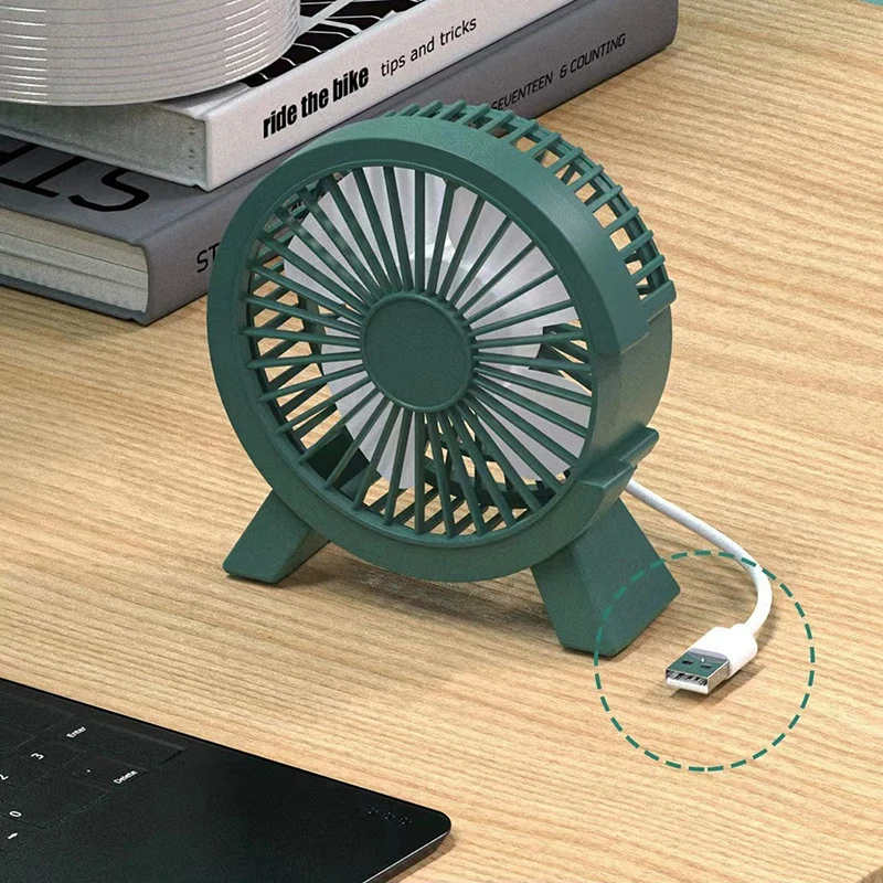 Mini ventole da tavolo portatili strumento di raffreddamento ad aria dispositivo di raffreddamento muto estivo per il soggiorno del bambino camera da letto alimentatore USB Power Bank per Laptop
