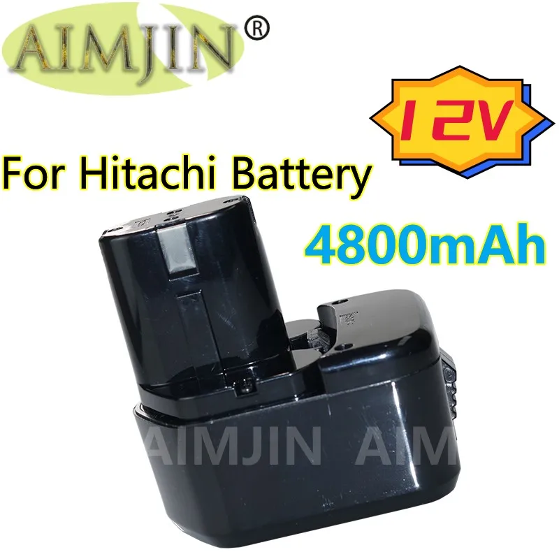 

2X 12V EB1212S EB1214S Drill Battery for HITACHI 4800mAH Cordless Tool EB1220BL