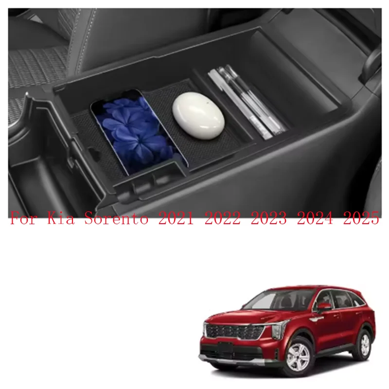 For Kia Sorento MQ4 Hybrid 2021-2024 2025 2026 Centre Console Storage Box, Armrest Organiser Tray Centre Armrest Glove Box
