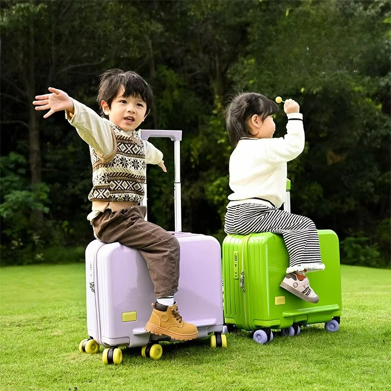 

Новый чемодан-каталка 2026 года для девочек, 20 дюймов, с замком-кодовым замком, на колесиках, для ручной клади