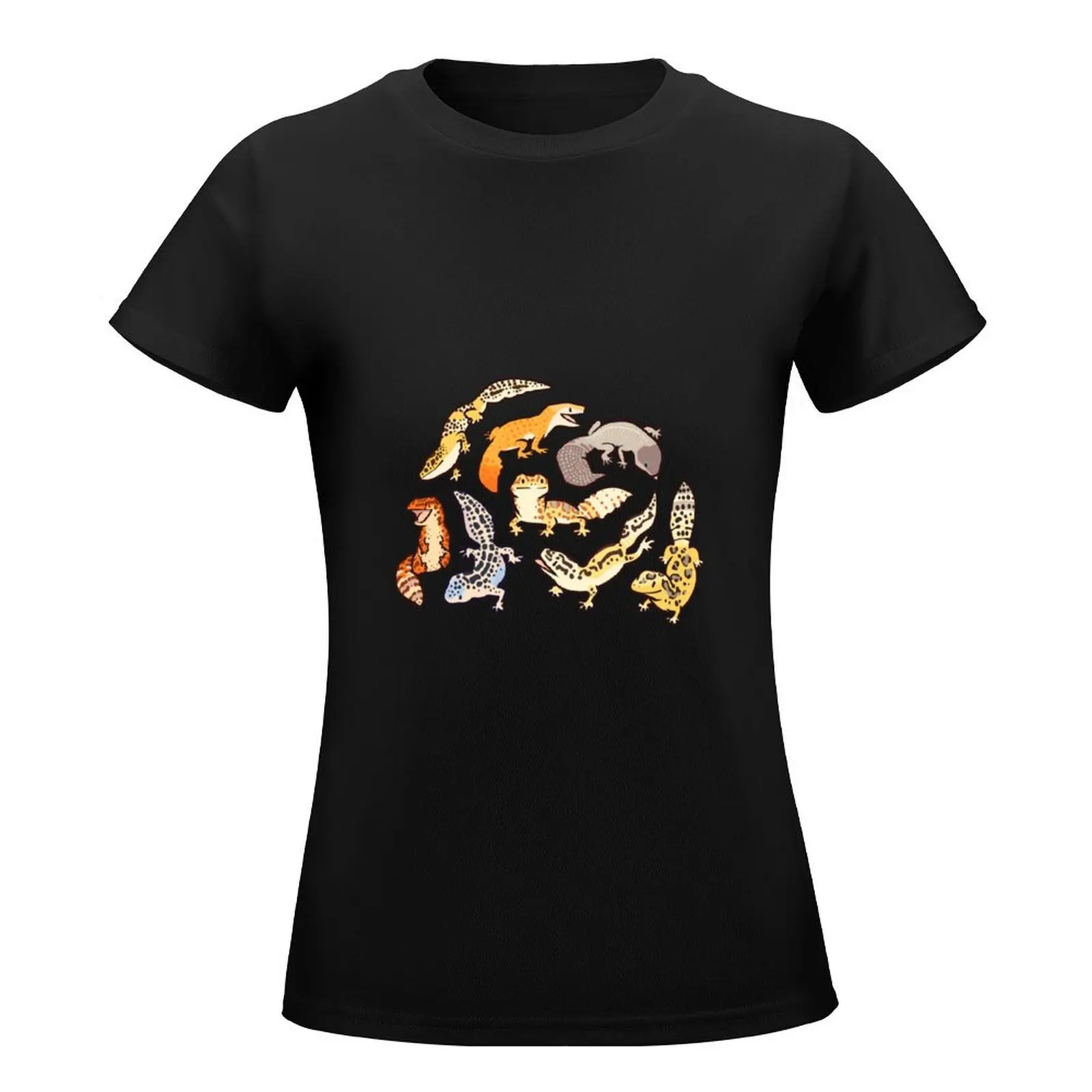 chub gecko babies T-Shirt vintage clothes kawaii clothes shirts graphic tees anime clothes t-shirt dress for Women plus size