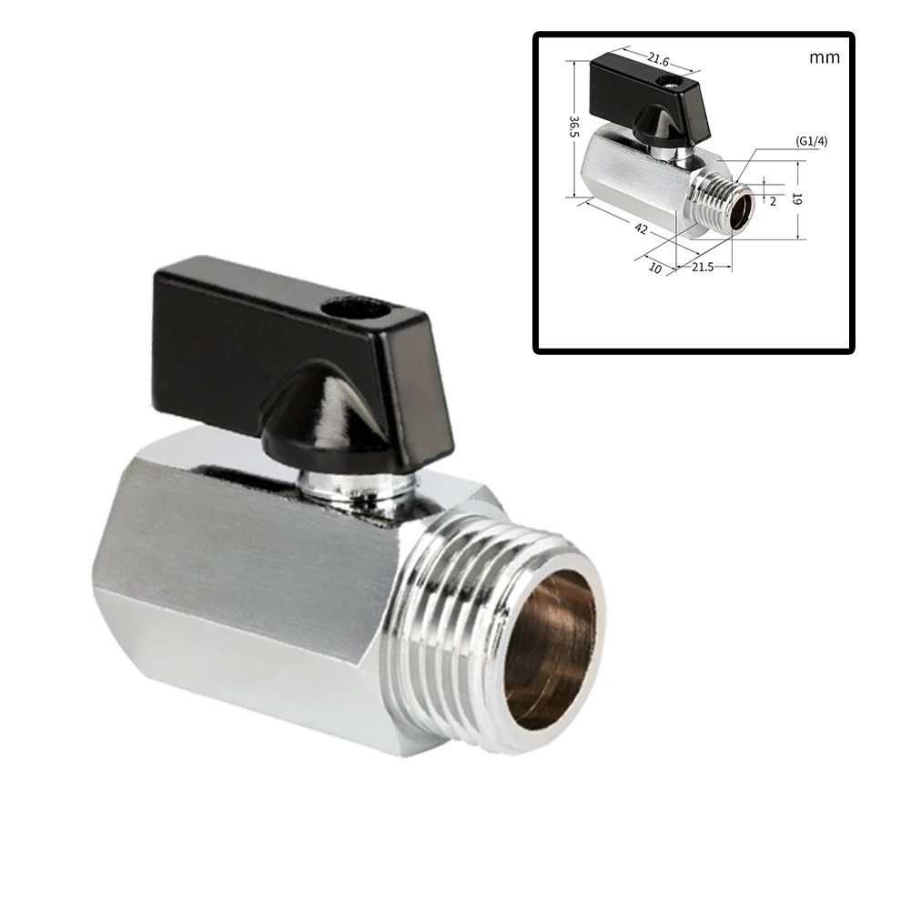 1 4 Inch Ball Valve Water Shut Off Valve For Plumbing Simple Structure Three Different Models For Water Systems