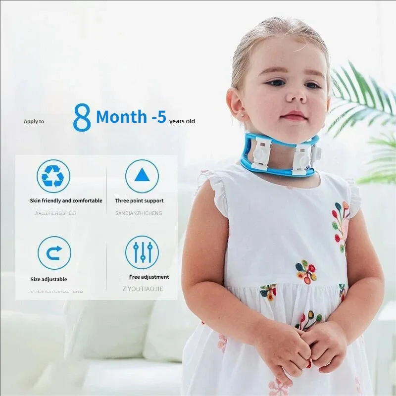 

Корректор Torticollis для малышей, маленький детский ортез для кривого шеи, корректор Torticollis, наклонная голова, детский бандаж для шеи