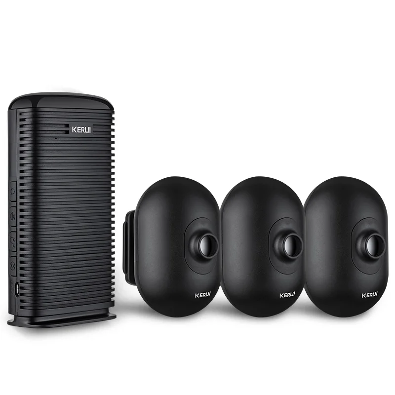 KERUI DW9 Garage Alarm Draadloze oprit Welkom Inbraakalarm Waterdichte Outdoor PIR Bewegingssensor Detector Beveiliging