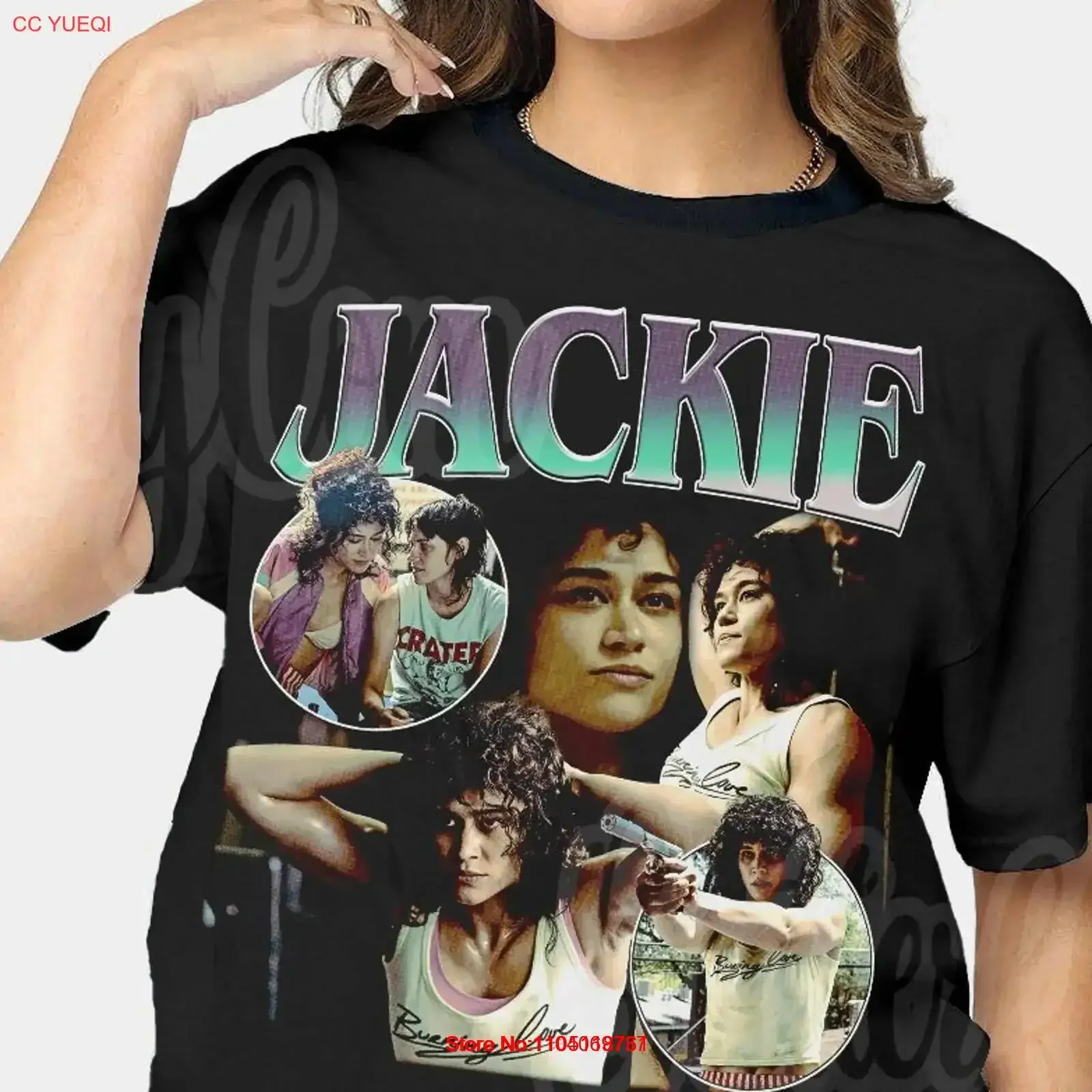 Love Lies Bleeding Jackie T Shirt Katie O'Brian vintage Washed Casual Unisex fashion streetwear homme Comfortable Soft