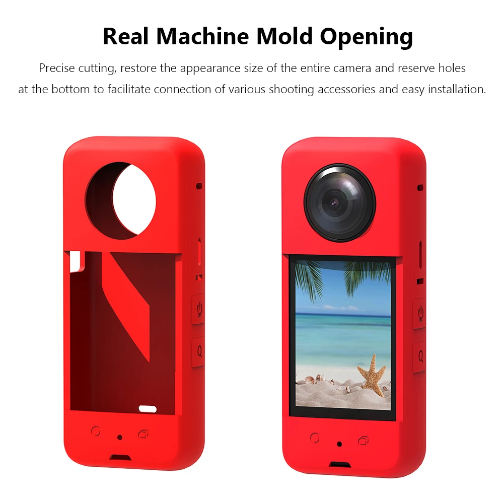 ل Insta360 X3 سيليكون واقية غطاء الجسم غطاء عدسة الحرس غطاء ل Insta 360X3 اكسسوارات لينة الجسم الحال بالنسبة Insta360 X3