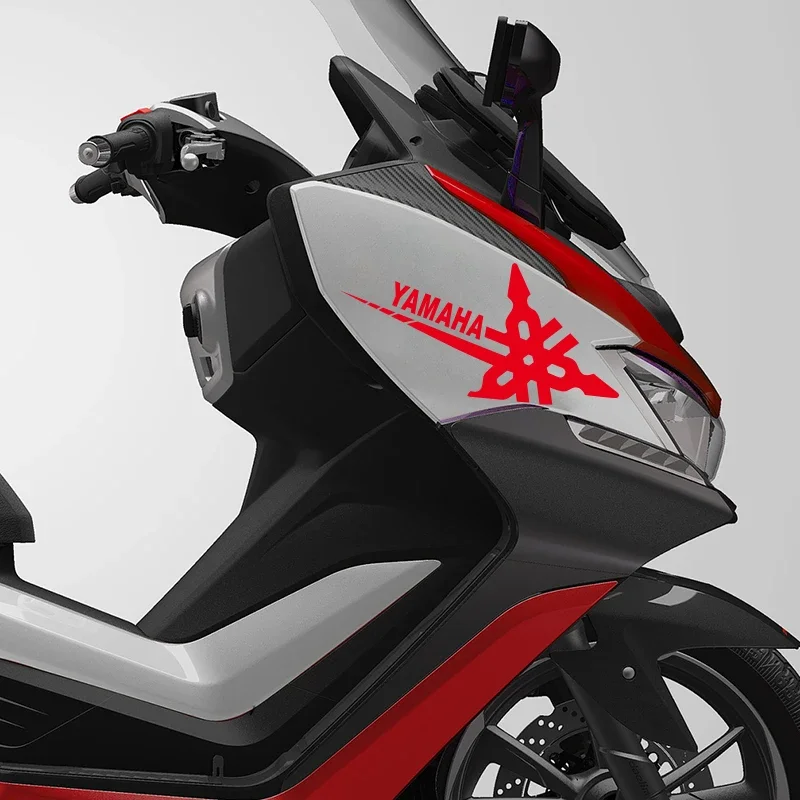 Reflective Motorcycle For Yamaha Sticker Moto Logo Color Laser DecalsFor N Max 125 155 160 Tmax 500 530 560 Xmax 300 400 image 5