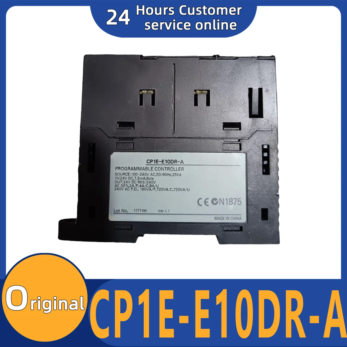 

Совершенно новый оригинальный модуль Φ CP1E-E10DR-A CP1E-40CDR CP1E-32ER CP1E-N60DT1-D