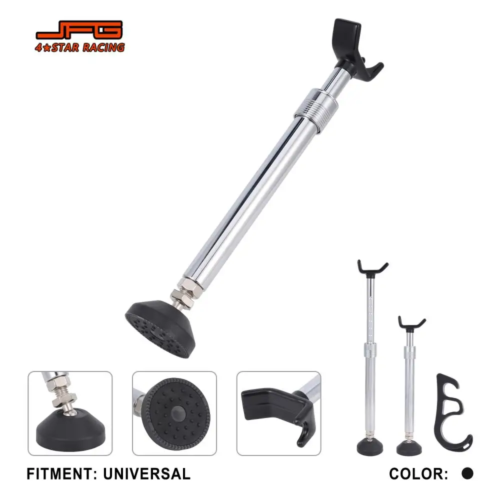 عجلة حامل رفع الدراجات النارية ركلة Paddock حامل أداة عالمية لدعم الجبهة الخلفية أدوات إصلاح الإطارات القابلة للطي الترابية E-Bike