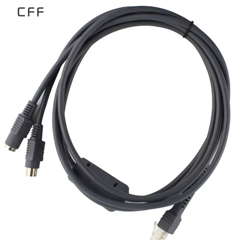 6FT PS2 KeyBoard Wedge Cable For Motorola Symbol LS2208 LS4208 CBA-K01-S07PAR