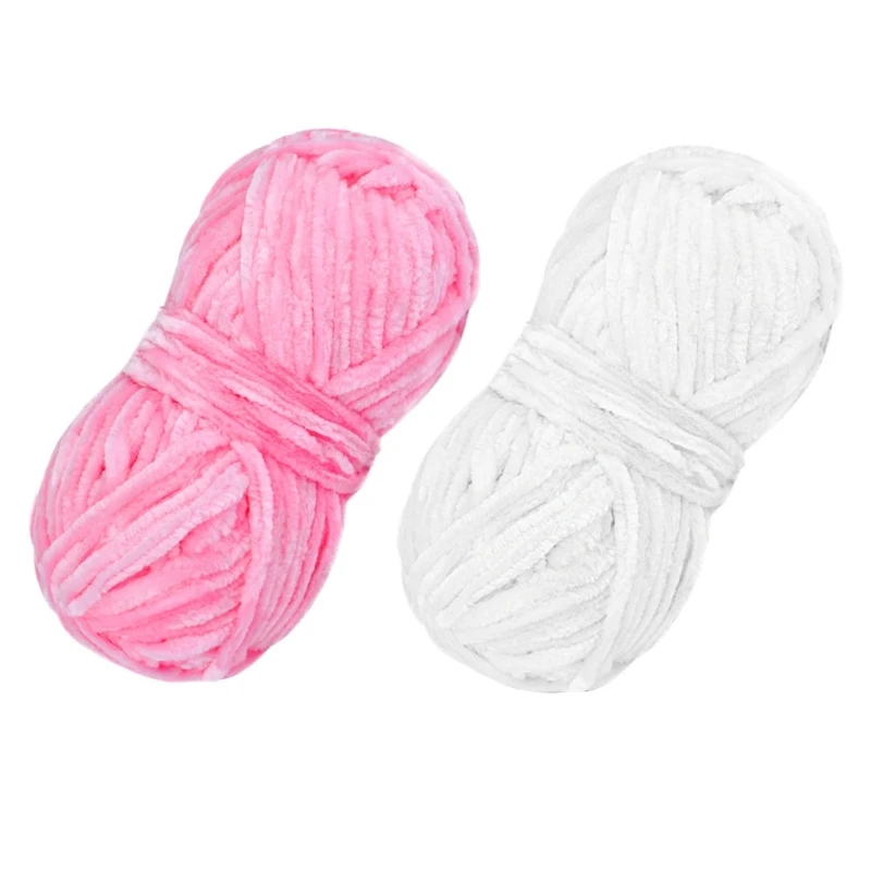 

10 Rolls Soft Baby Yarn Chenilles Yarn Knitting Crochet Yarn Thick Yarn for Hat Drop shipping