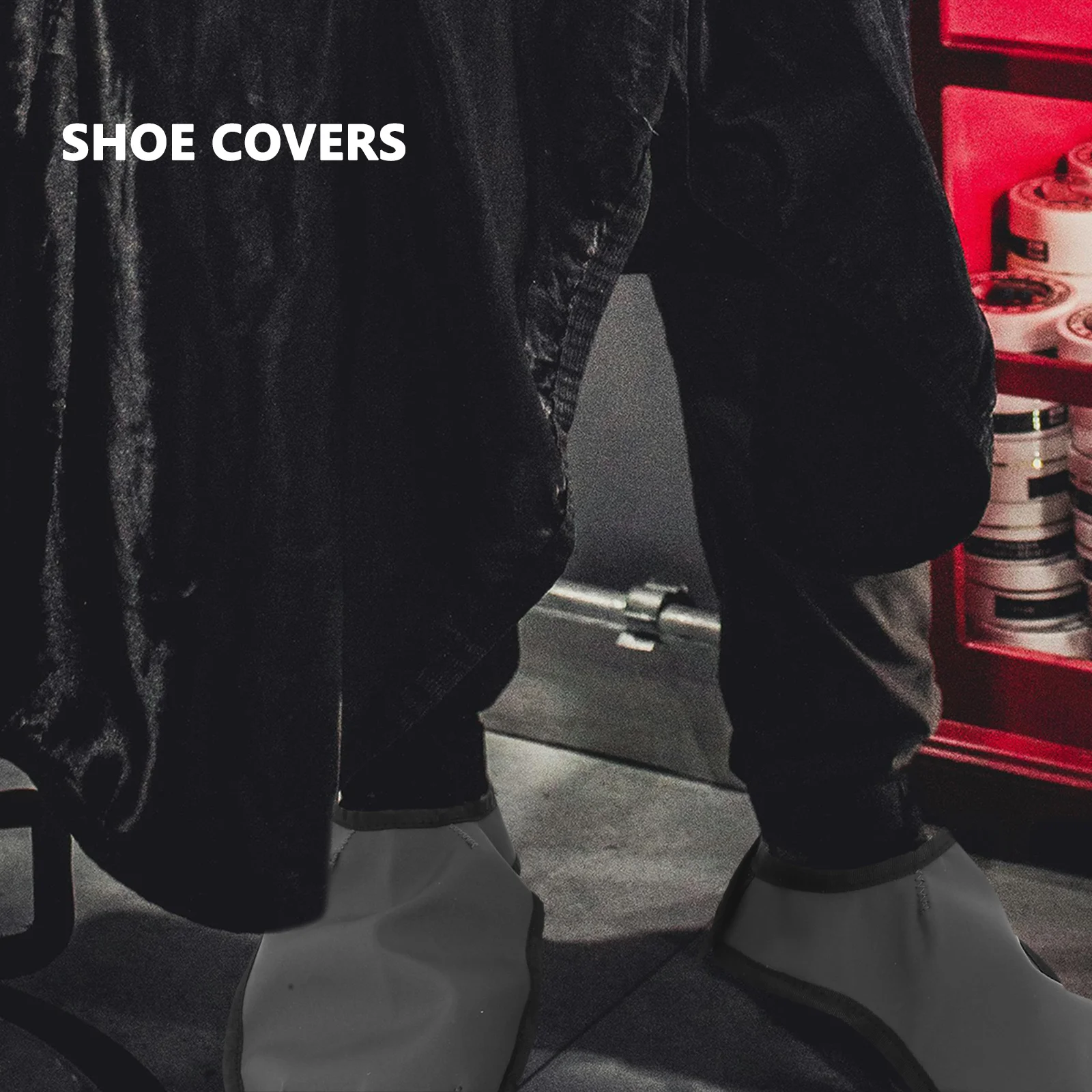 

4Pcs Barber Shoes Cover Reusable Anti-Hair Fabric Shoe Cloaks Hair Stylist Foot Protector Haircut Accessories for Boots Sneakers