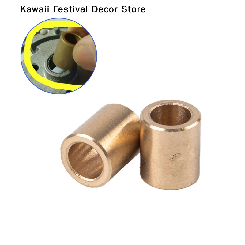 【K】1Pc High Quality 12*8*14mm Copper Base Bearing Sleeve Shaft Ring Bread Machine Accessories