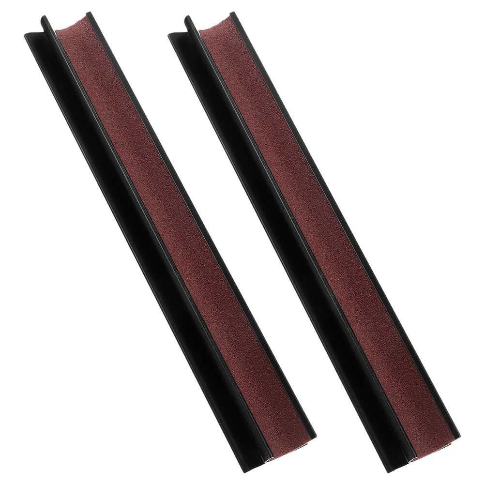 2 Pcs Billiard Cue Sandpaper Rack Snooker Pool Tip Shaper Grinder Scuffer Stick Trimmer Billiards Sander Club