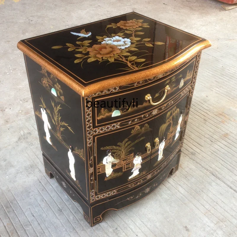 

X paint, corners, bedside tables, classical painted furniture, living room lockers