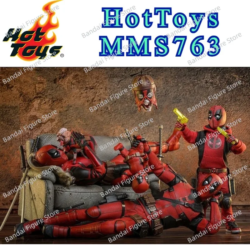 

[In Stock] HT HotToys MMS763 Deadpool and Wolverine Deadpool Kid Movable Soldier Suit Figure Toy Collection