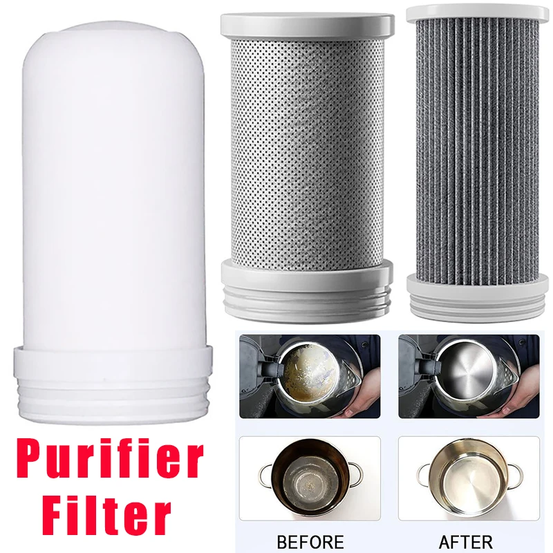1pcs Water Purifier Filter Element: Anti-Scaling and Sterilizing Filter, Universal Water Purifier Filter, Ceramic Filter Element