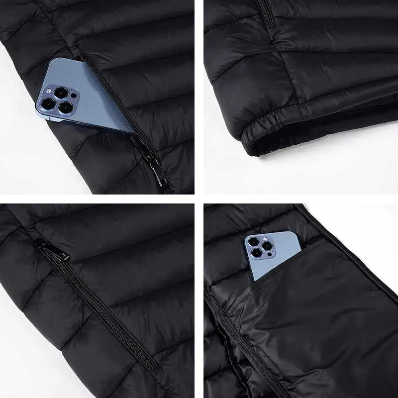 6xl 2023 Winter Nieuwe Donzen Katoenen Jas Heren Dikke Warme Jassen Jas Heren Lichtgewicht Winddichte Parka 'S Heren Mode Casual Jas Heren