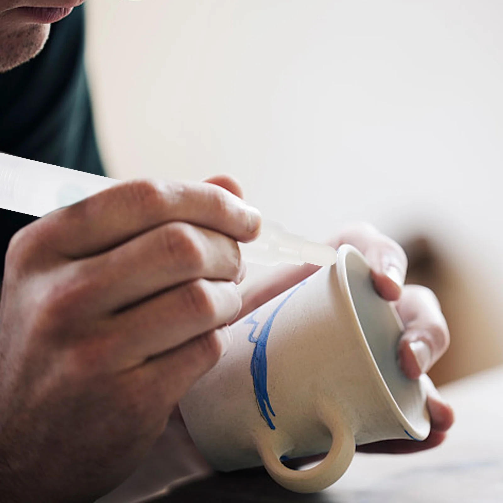 7Pcs Paint Pen Shell Plastic Durable Graffiti Cases Portable Small Lightweight Pen Covers Simple Practical Accessories