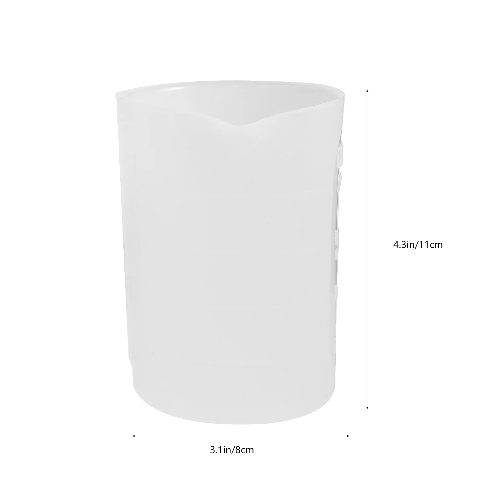 1Set Epoxy Resin Mixing Cups Silicone Stir Stick Measuring Cup Kit DIY Craft Supplies for Handmade Resin Gift Making