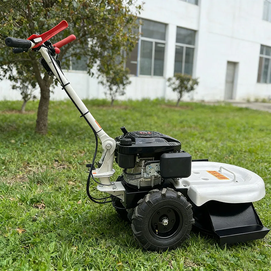 Portable 620mm 680mm Lawn Mower Compact Walk Behind Grass Cutting Machine for Small Garden Lawn