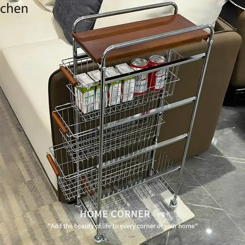 DSAtrolley storage snack rack multi-layer sandwich storage cabinet