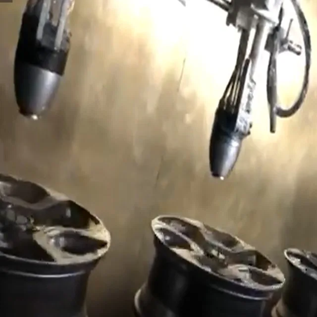 Automated Intelligent Environmentally Friendly Production Line for Spraying Automotive Surface Mechanical Parts