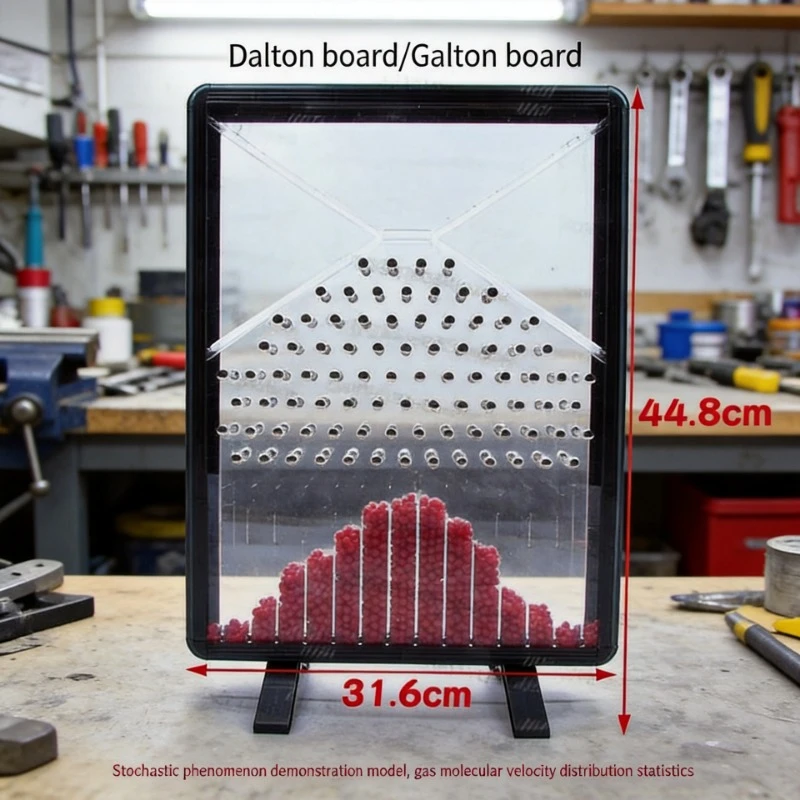 J22220 Dalton Plate (Galton Plate) Random Phenomenon Demonstration Experimental Model of Gas Molecule Motion