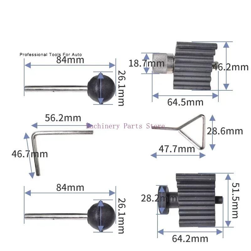 

Diesel Engine Timing Crankshaft Locking Tool Kit For VW Audi Golf Skoda VAG 1.4/1.9/2.0 TDi PD T10050 T10100