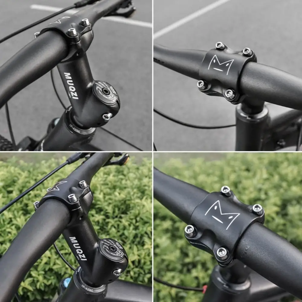 

Aluminum Alloy 45 Degree Bike Stem 65mm Anti-slip MTB Riser Stem Stable 31.8mm Fork Bicycle Handlebar Stem Road Bicycle