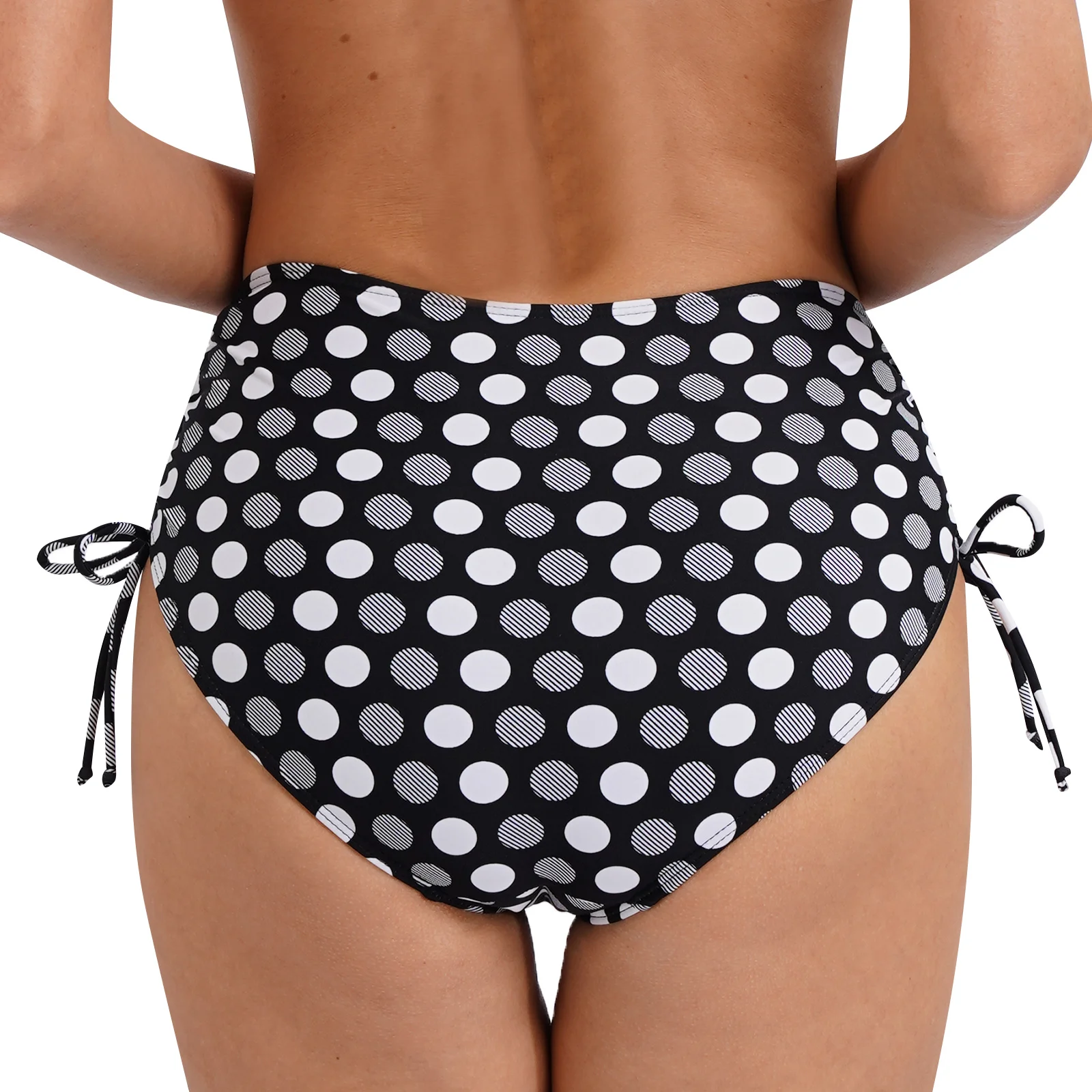 Bandaż w kropki Basic Bikini Tanga brazylijskie Bikini kobiet Boyshort 2024 seksowne stroje kąpielowe strój kąpielowy kobiety dolny kostium kąpielowy