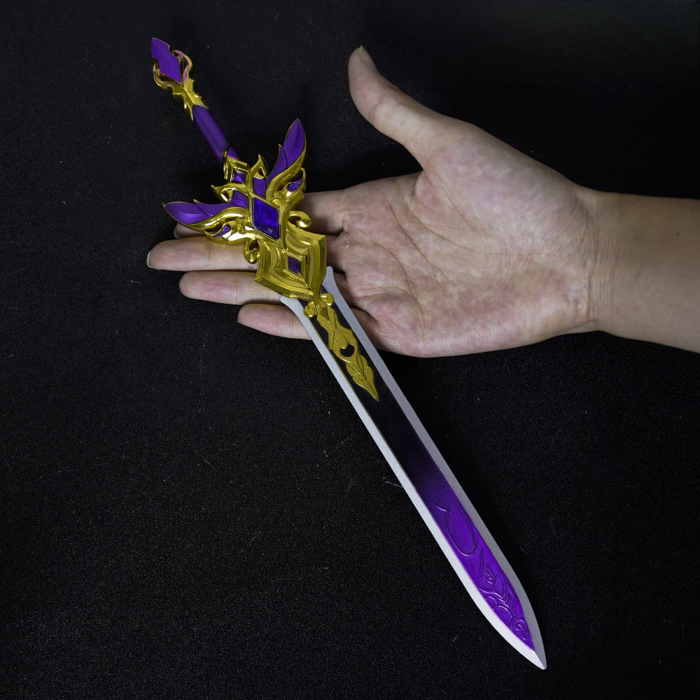 30 cm Spielperipheriegeräte Nameless Schwert Waffen Modelle Cosplay Requisiten Katana Metallhandwerk Sammlerstück Ornamente Geschenke für Jungen Spielzeug