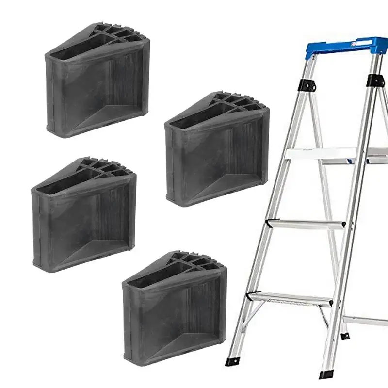 

Ladder Pads 4x Non-slip Rubber Pads Stair Accessories Replacement Parts For Electrical Work Window Cleaning Tree Trimming