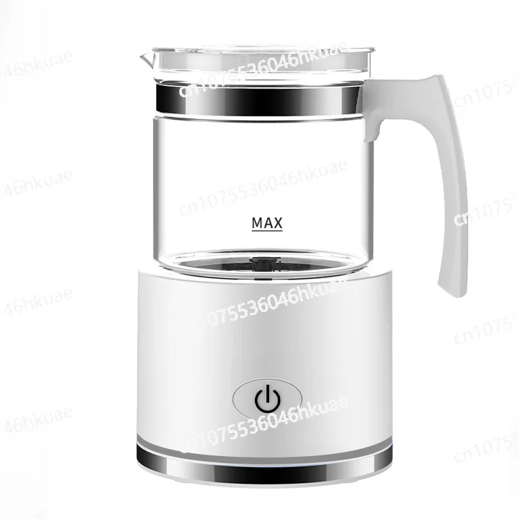 

Household Four-function Glass Milk Foam Machine, Split Type Hot and Cold Multi-function Magnetic Suspension Coffee Milk Foam