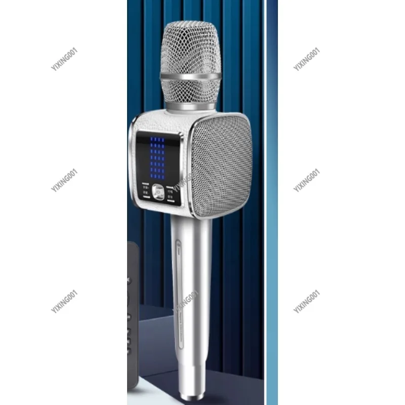 OSING G7 20W ميكروفون كاريوكي احترافي LCD TWS 70 هرتز باس لمكبر الصوت TV PC Car الهاتف الذكي - ميكروفون الغناء للبالغين #5