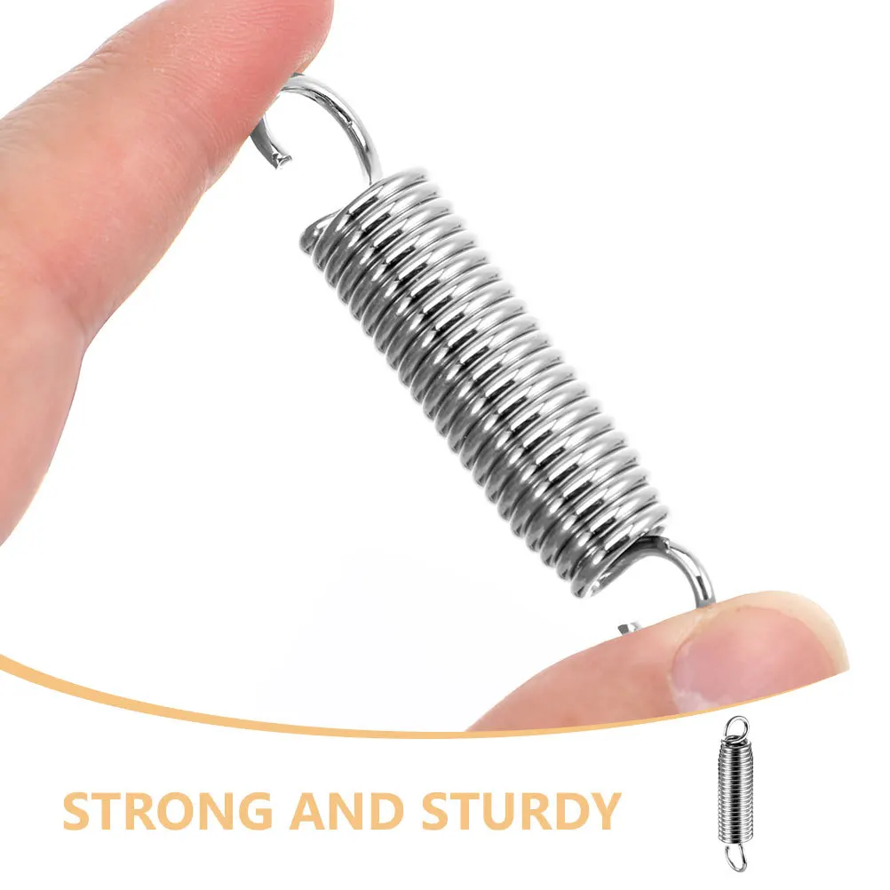 

6Pcs Drum Tensioner Springs Foot Pedal Metal Spring Cam Durable Easy Installation Accessory Drum Tension Spring