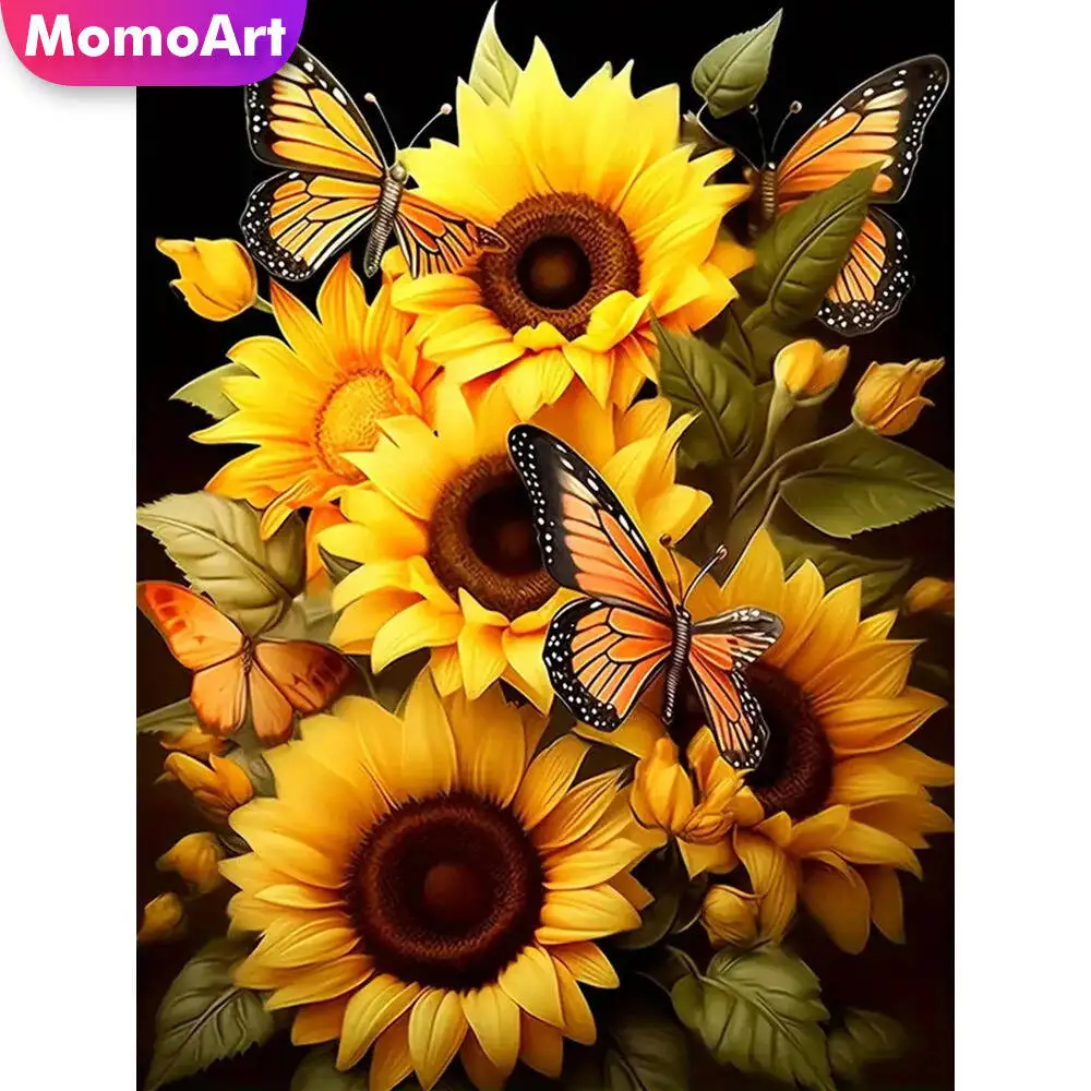 

Momoart Cat Алмазная картина Животное Красочная Алмазная мозаика Картина Стразы Луна Настенный декор