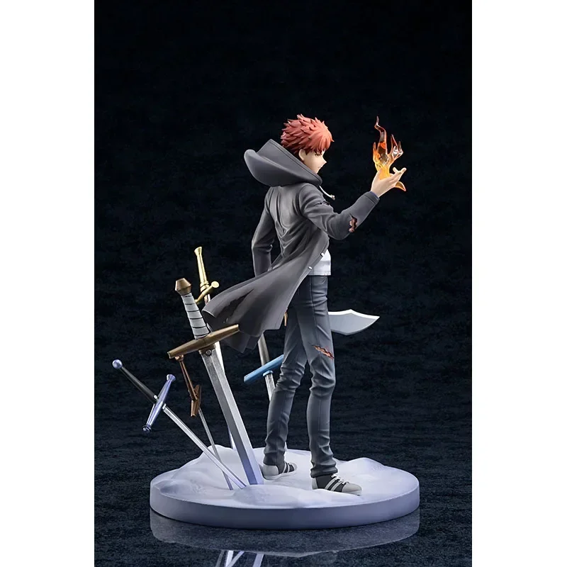 In Stock Original Genuine AMAKUNI AmiAmi Fate/kaleid Liner Emiya Shirou 1/7 27CM PVC Action Anime Figure Model Toys Gift