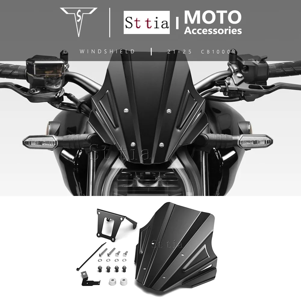 

For Honda CB 1000R CB 1000 R CB1000R 2021 2022 2023 2024 2025 Motorcycle Front Screen Windscreen Fairing windshield