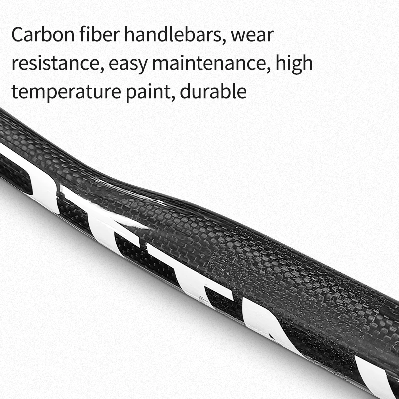 Flat or Rise Carbon MTB Handlebar, Famous Brand, 31.8*500/520/540mm