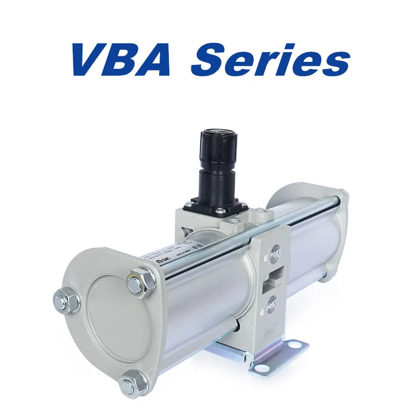 VBA Booster Regulator SMC VBA10A-02 VBA11A-02 Valve Pneumatic Pressurized Air Storage Tank