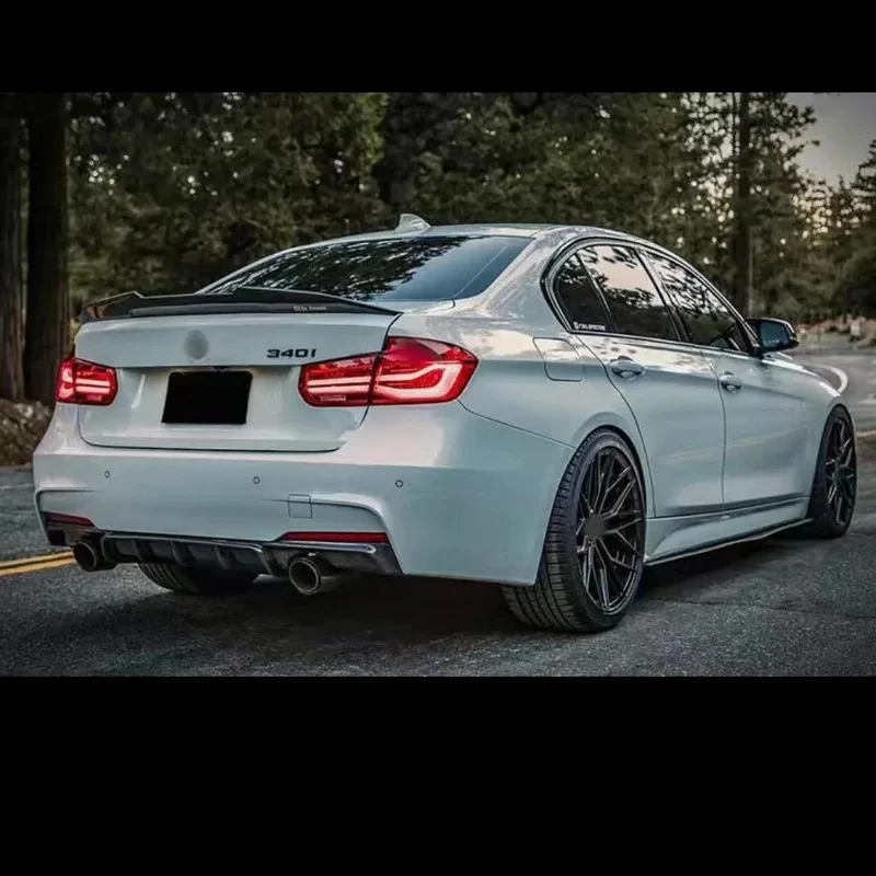 

Sturdy MP Style Carbon Fiber Rear Lip Bumper Diffuser For 3 Series F30 F35 Diffuser