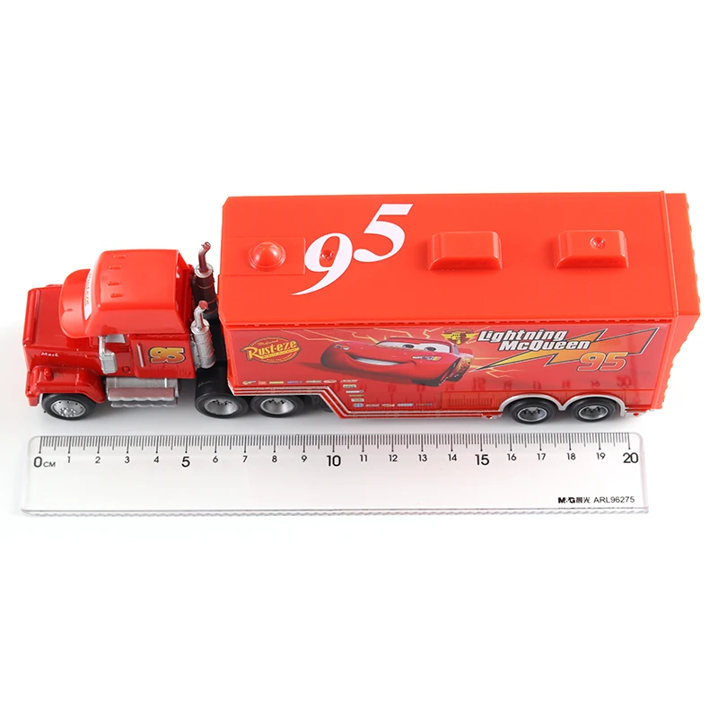 Disney Pixar Racing 2 3 Zabawka Zygzak McQueen nr 95 Jackson Storm Mike Wujek Ciężarówka 1:43 Samochody ze stopu Model Prezenty świąteczne